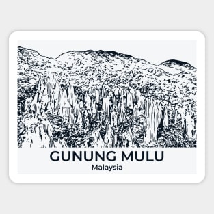 Gunung Mulu National Park - Malaysia Magnet